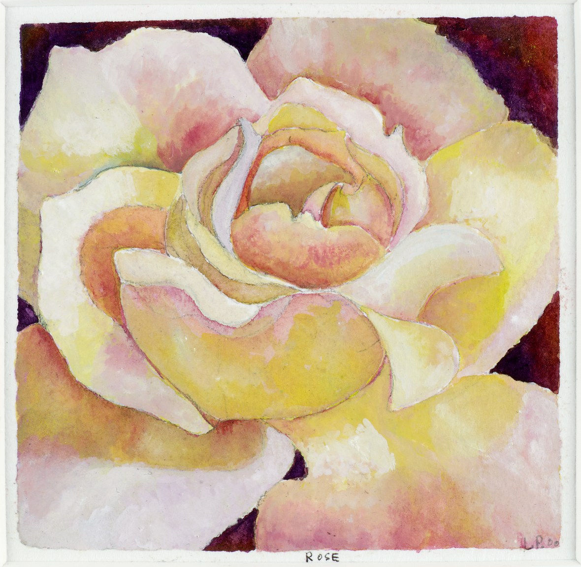 Watercolor Rose